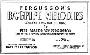 Cover from Fergusson